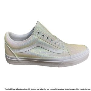 VANS GLITTER WHITE/PINK COLOR CHANGING WOMEN'S SNEAKERS